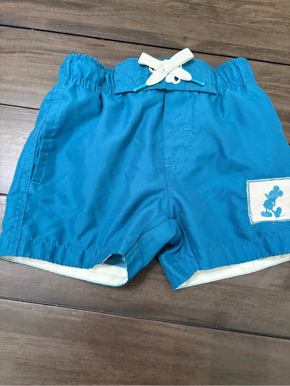 BOYS Navy, Aqua & Green Swim Trunks 3-Pack - Lifebuoy, Dino & Solid Styles